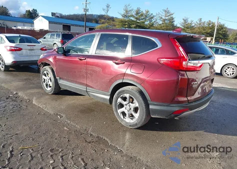 2017 Honda Cr-V Ex-L/Ex-L Navi из США, поврежденный, VIN 2HKRW2H80HH621605